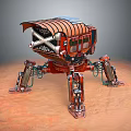Modern Robot Warrior Robocop 3d model