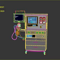 Advanced Medical Anesthesia Machine With Digital Display Control Panel And Mobile Cart