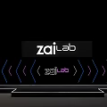 zaiLab Stage With Models In Black Outfits And Radiant Lighting