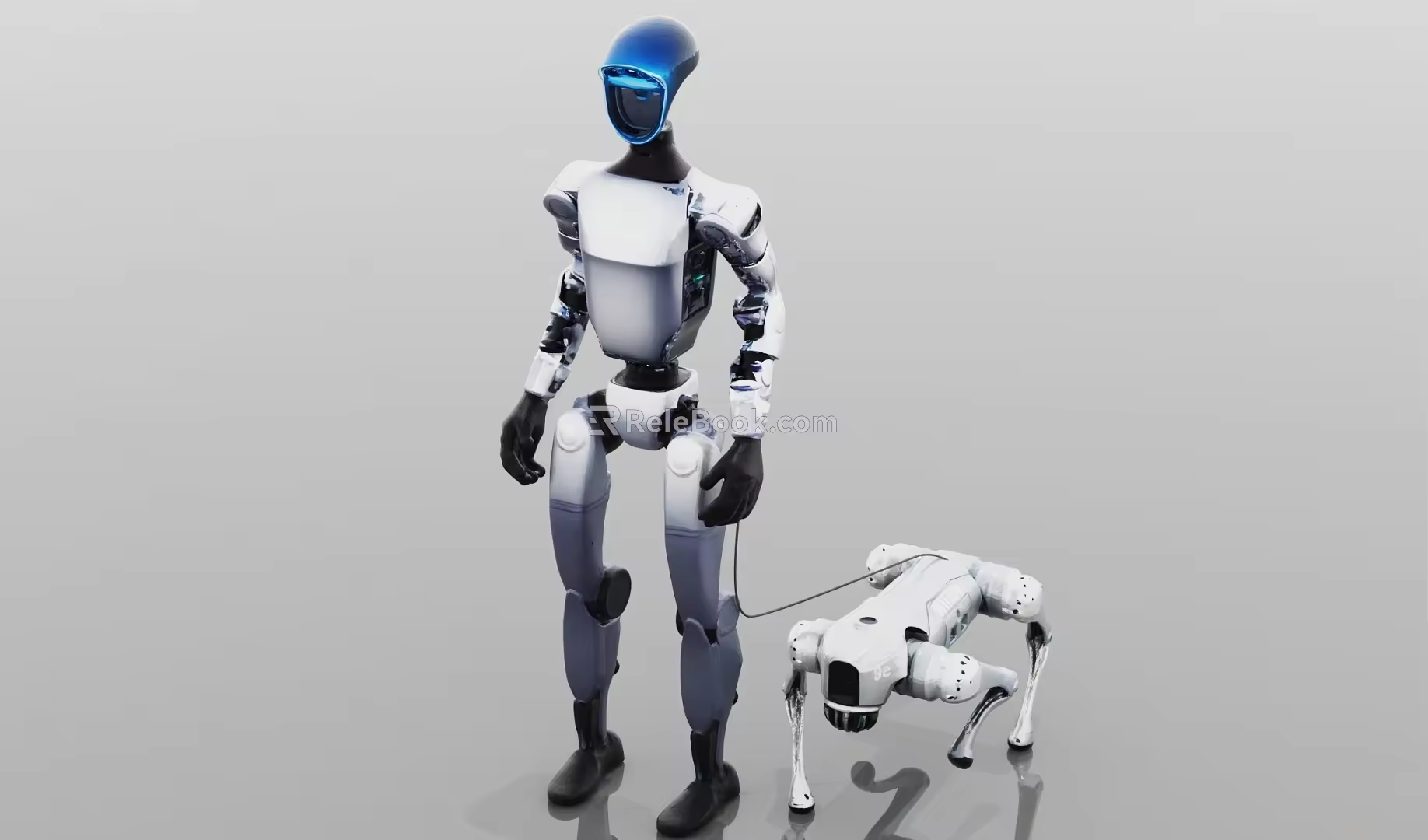 Digital Equipment Yushu Robot Tesla Robot Yushu Technology Robot Dog 3d model