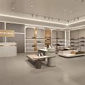 FUGUINIAO Outlet Shoe Store With Glass Window Display And Shoe Racks