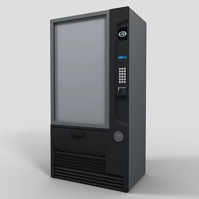 modern vending machine 3d model