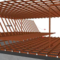 Raft variable thickness junction 3d model