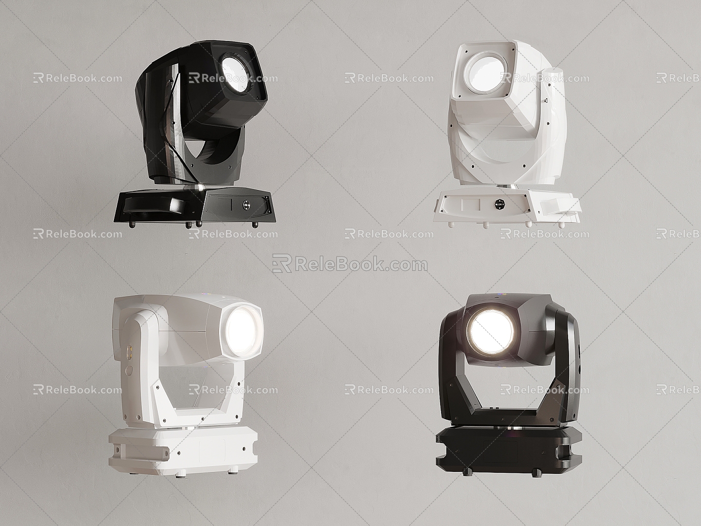 Stage Light Spotlight 3d model