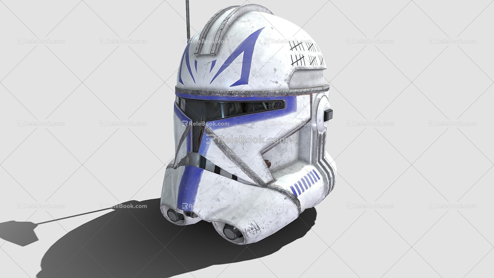 Star Wars Captain Rex Helmet 3d model