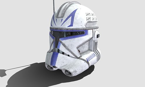 Star Wars Captain Rex Helmet 3d model