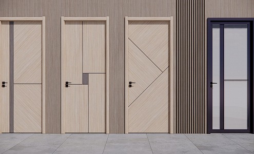 Modern Door 3d model