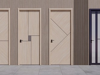 Modern Door 3d model