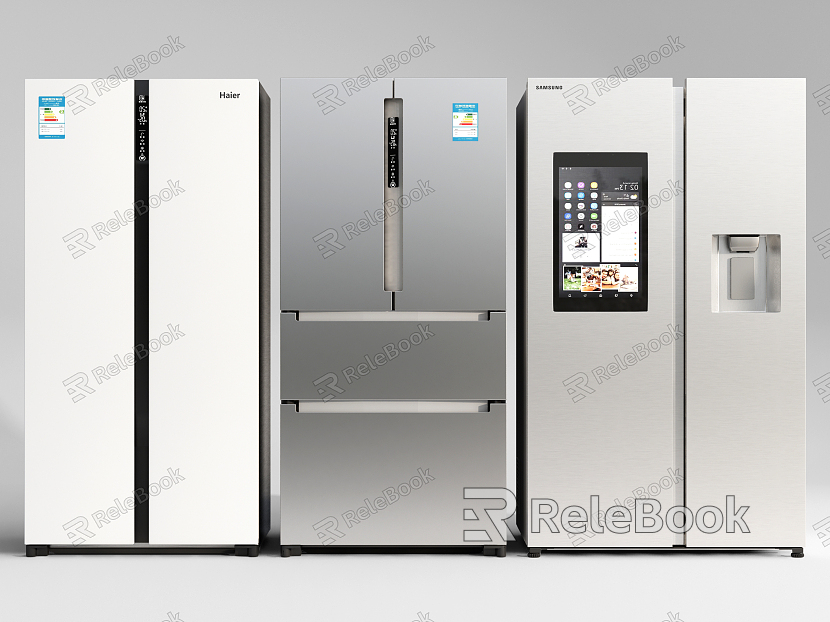 Modern refrigerator double door refrigerator model