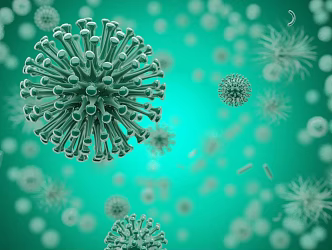 Modern virus 3d model
