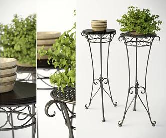 potted plant 3d model