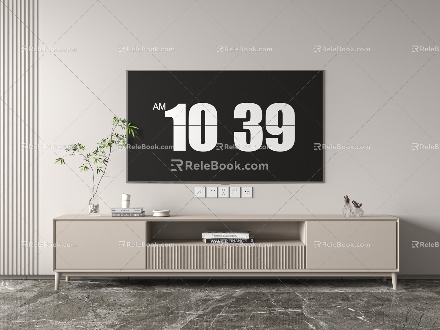 Modern TV Cabinet 3d model