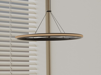 Modern chandelier 3d model