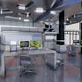 Laboratory 3d model