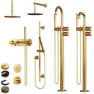 Jane Europe faucet hardware 3d model