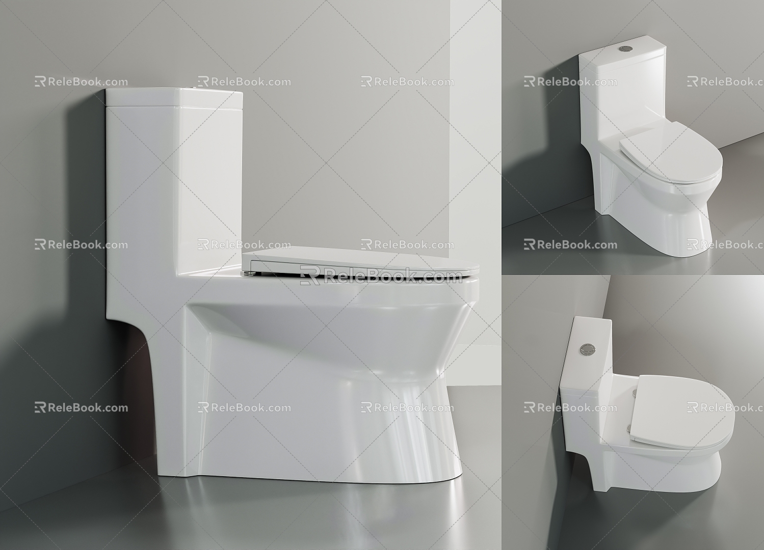 23061318 modern toilet 3d model