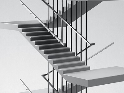 Modern Stairs model