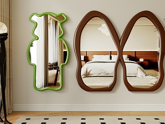 Modern Mirror 3d model