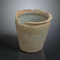 Crackled Terracotta Plant Pot With Rustic Design For Indoor And Outdoor Greenery