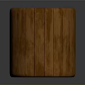 Wooden Cylindrical Architectural Decorative Element With Vertical Grooves For Building Exterior