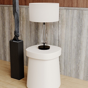 Modern table lamp table lamp floor lamp side table lamp 3d model