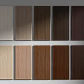 Different Wood Grain Wall Panels In Various Natural Shades For Home Decor
