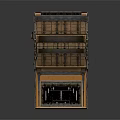 Vintage Mechanical Car Model With Wooden Structure And Metal Gear Details