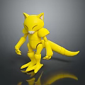 fox warrior machine fox mechanical fox mech fox sci-fi fox cyberfox 3d model