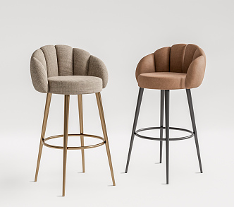 Modern Bar Chair 3d model