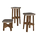 Modern Bar Stool 3d model