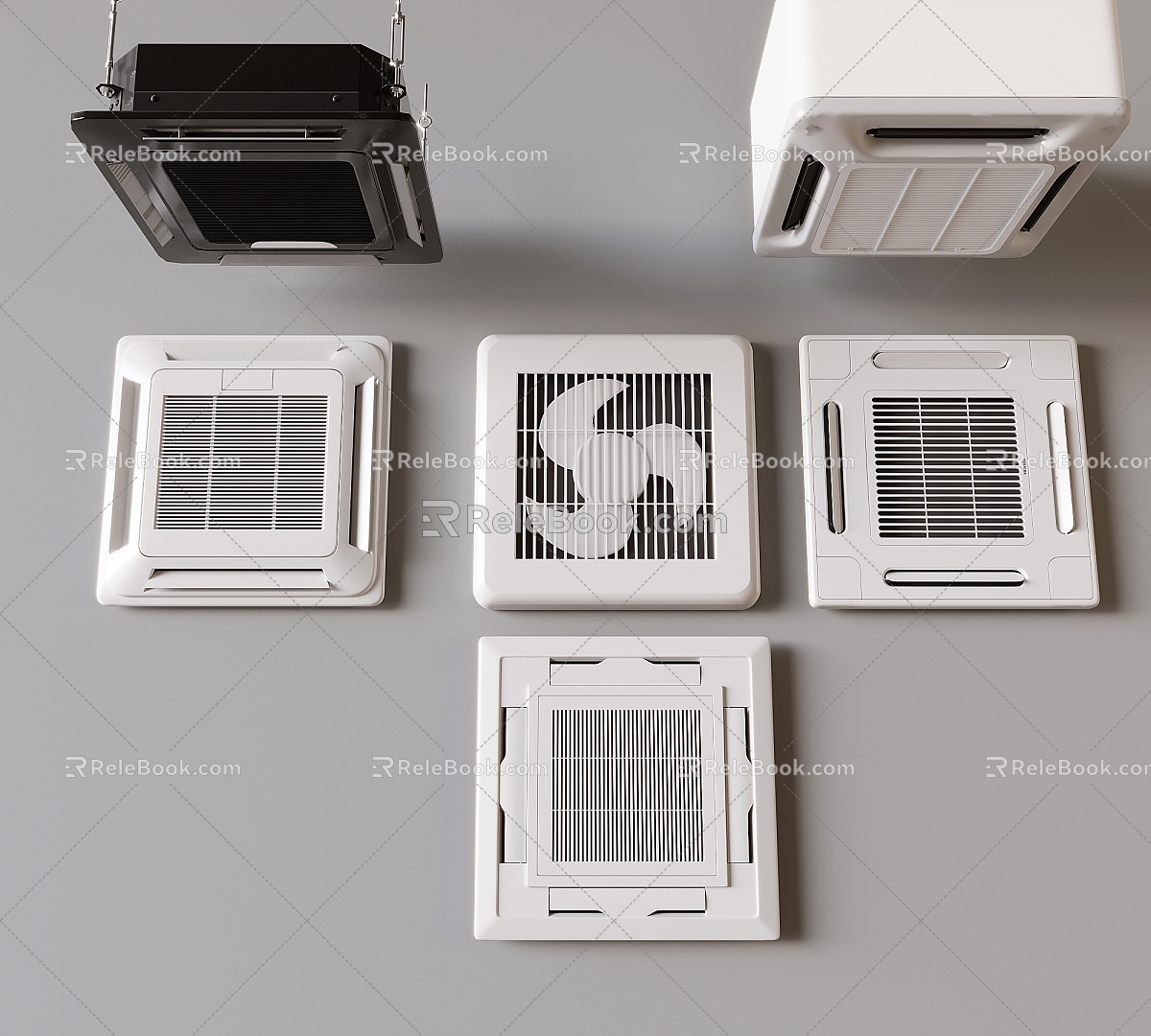 Modern Industrial Central Air Conditioning Central Air Conditioning Combined Air Conditioning 3d model