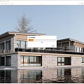 New Chinese Visitor Center Visitor Center Architecture Reception Center Homestay Architecture Landscape Architecture Homestay Inn 3d model