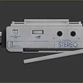 Sony Walkman Recorder Vintage Recorder Card Machine Tape Retro Recorder 3d model