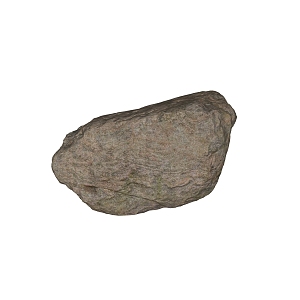 Modern Realistic Scanning Stone Rock Granite Natural Landscape 3d model