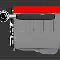 Engine Racing Engine Racing Engine Car Engine Car Engine Modern Vehicle 3d model