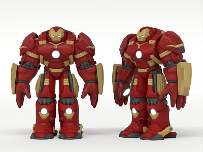 Modern Iron Man 3d model Modern Iron Man 3d model