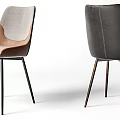 Stylish Modern Accent Chairs Featuring Various Upholstery Materials And Metal Wooden Legs