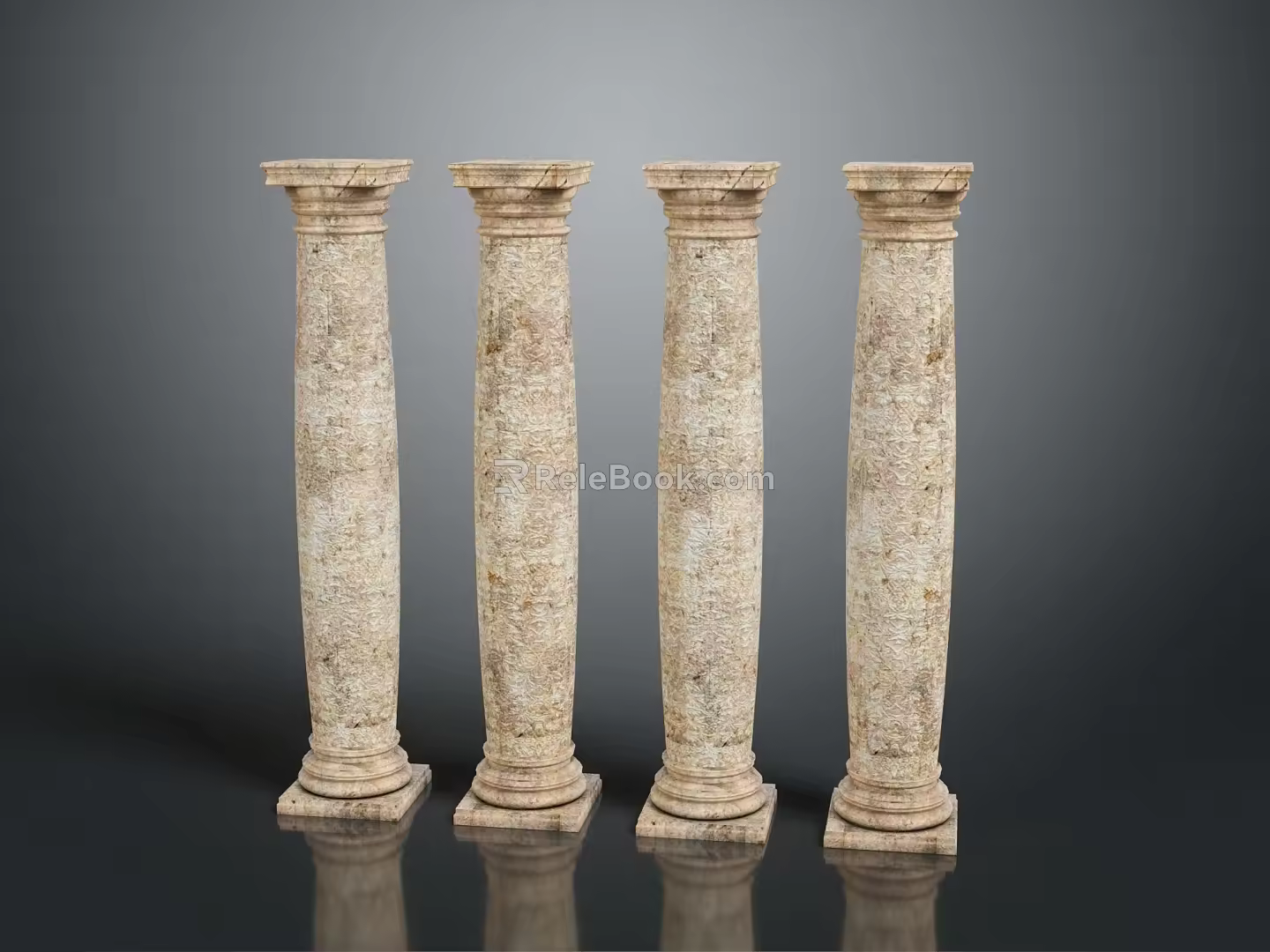 Columns Stone Columns Stone Columns Old Columns Roman Columns Roman Columns Classical Columns Greek Columns 3d model