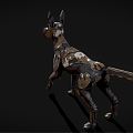 Modern Robot Dog 3d model