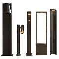 Modern Outdoor Lights With Sleek Metal Design And Various Contemporary Styles
