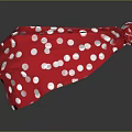 Fashionable Red Headband With White Polka Dots For Women Stylish Accessory