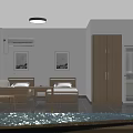 Modern Parking Lot With Ample Spaces Security Cameras And Well Lit Environment