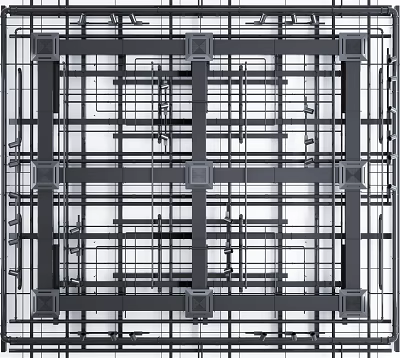 Industrial Pipe Network Structure Layout Design For Construction Projects 3d model