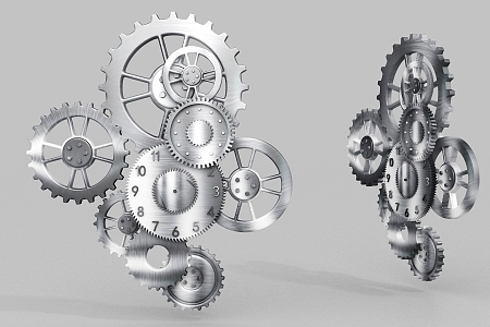 Industrial LOFT gear 3d model