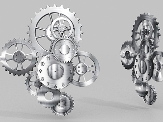 Industrial LOFT gear 3d model