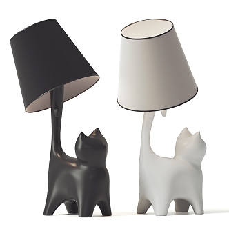 Cat Table Lamp Concept Table Lamp Creative Table Lamp Cat 3d model