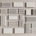 Various Types Of Radiators For Home Heating And Interior Design