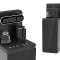 Modern Black Electric Water Dispenser With Hot And Cold Functions