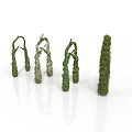 Various Shaped Green Topiary Hedge Sculptures For Landscape Garden Design