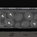 Modern window transparent air model window 3d model